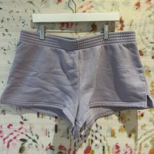 TNA Purple Sweat Shorts